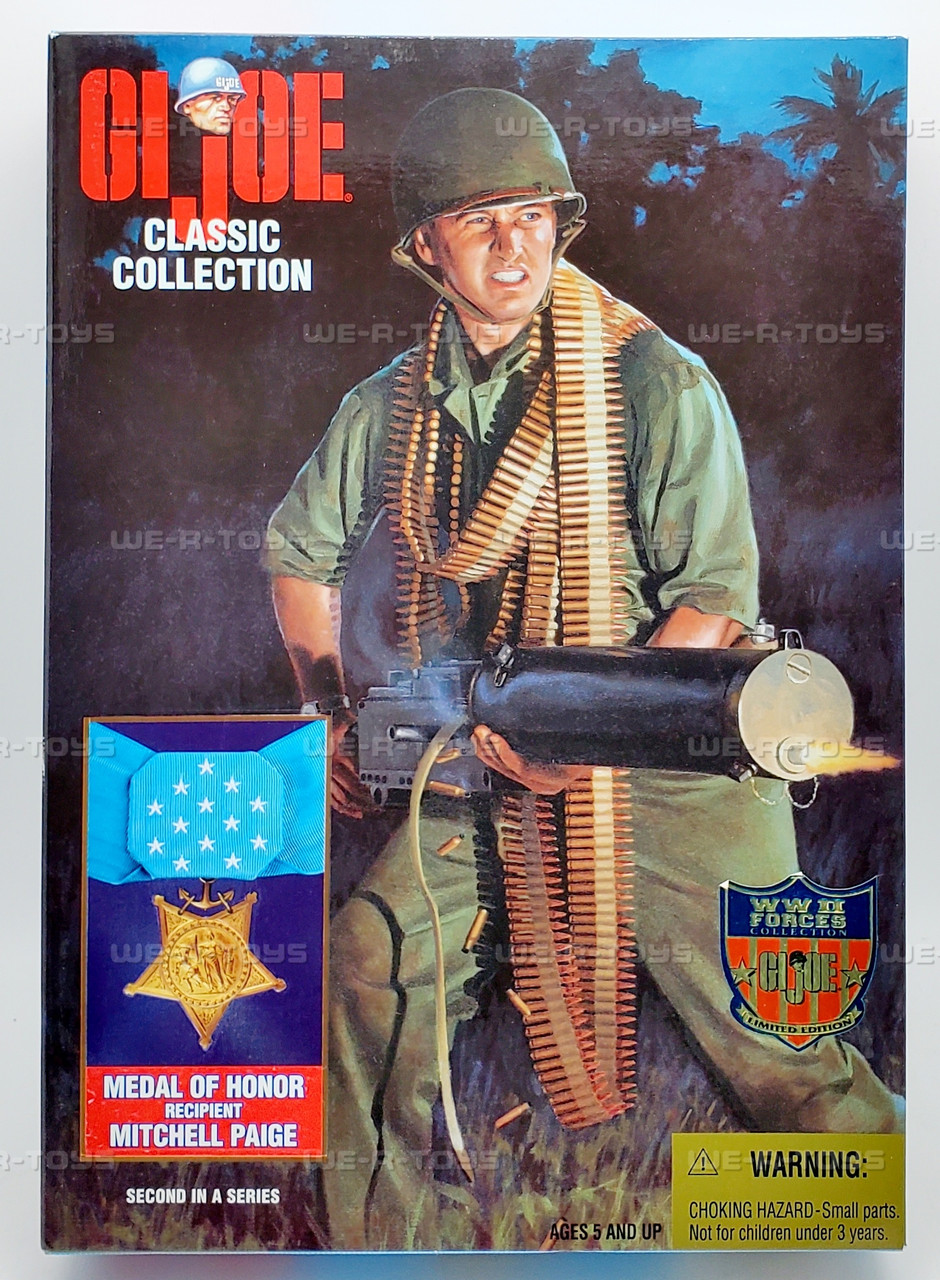 G.I. Joe Classic Medal of Honor Recipient Mitchell Paige Action