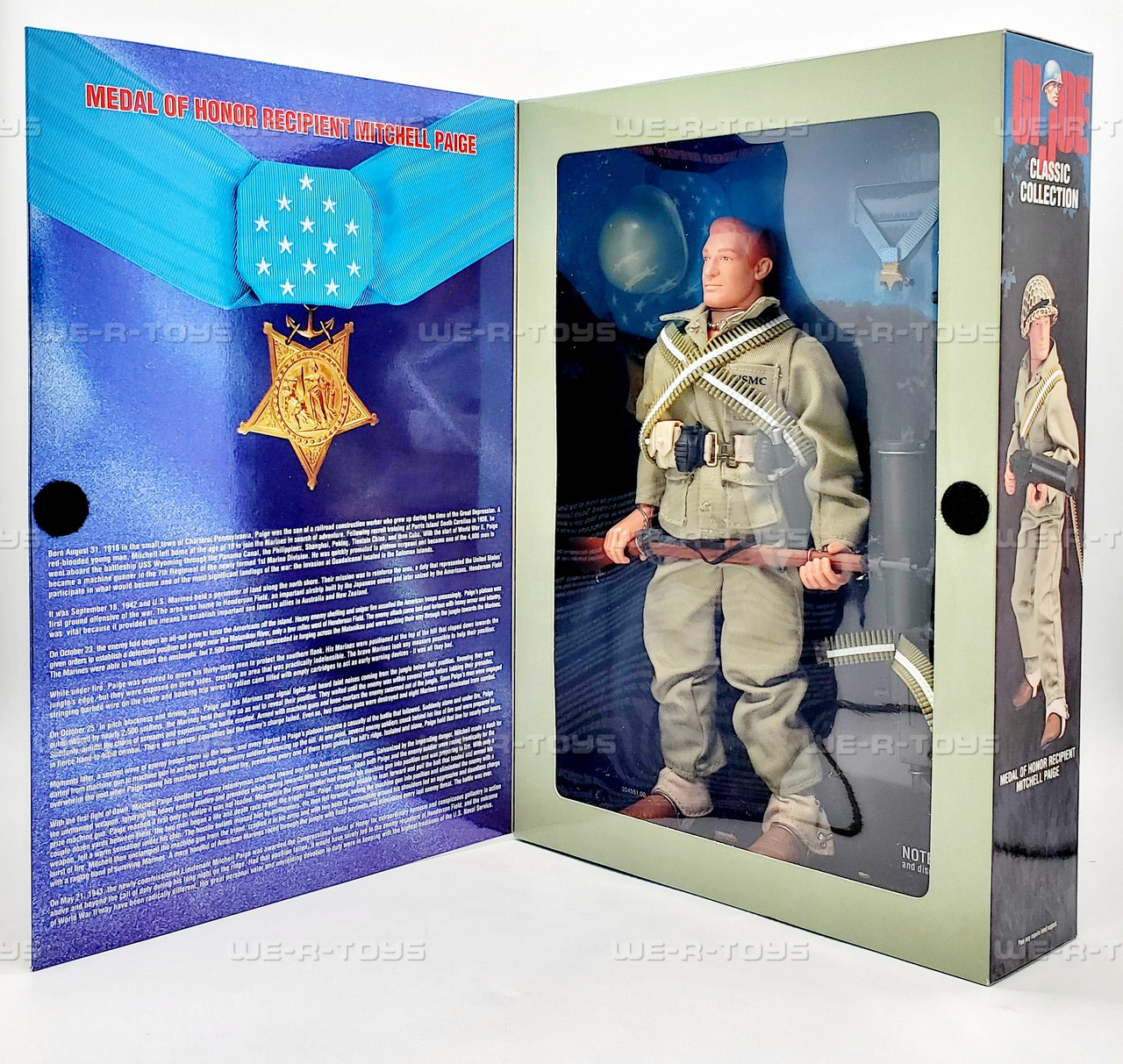 G.I. Joe Classic Medal of Honor Recipient Mitchell Paige Action