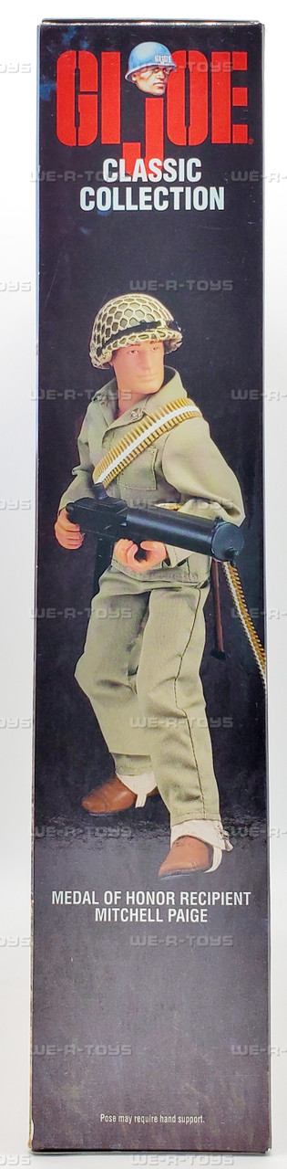 G.I. Joe Classic Medal of Honor Recipient Mitchell Paige Action