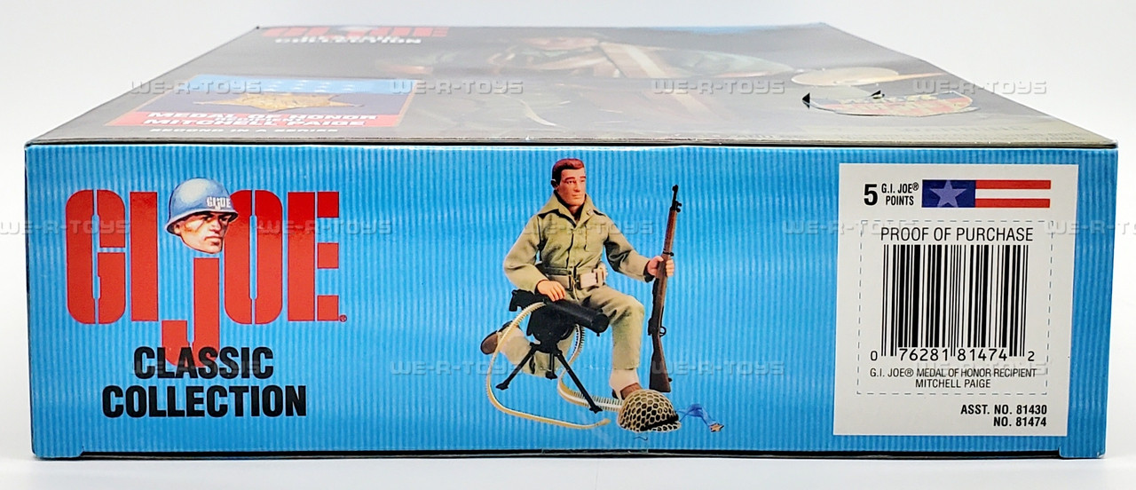 G.I. Joe Classic Medal of Honor Recipient Mitchell Paige Action