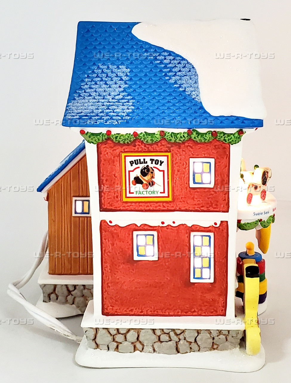 Department 56 Fisher Price Pull Toy Factory North Pole Series
