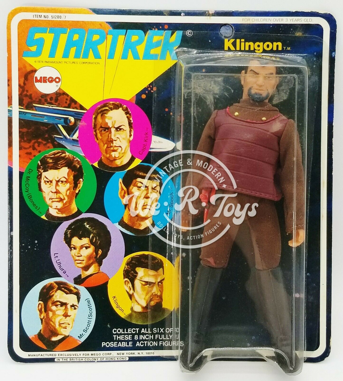 star trek klingon action figures