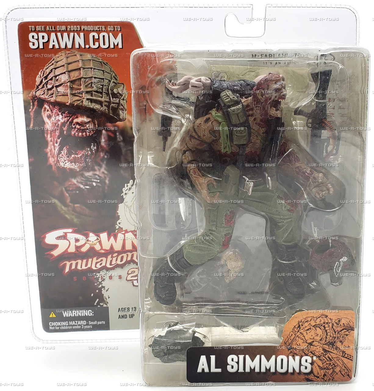 Al Simmons Action Figure Spawn Mutations Series 23 McFarlane Toys
