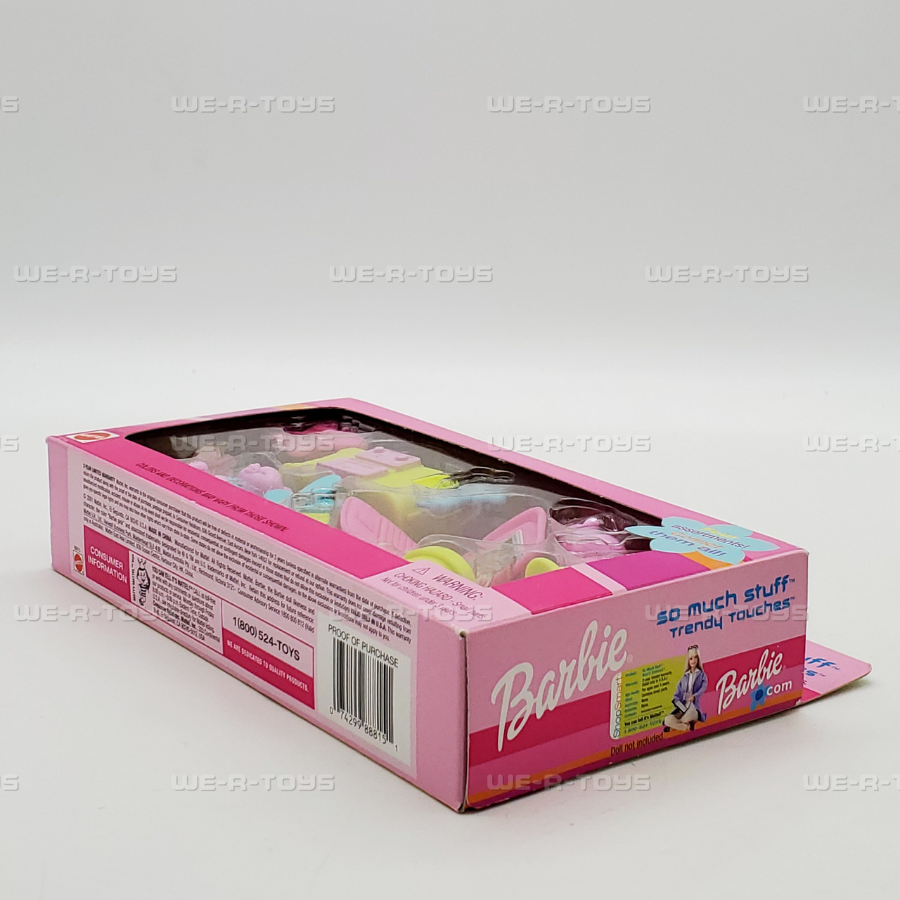 Trendy Touches So Much Stuff Barbie Accessories Set B8815 Mattel