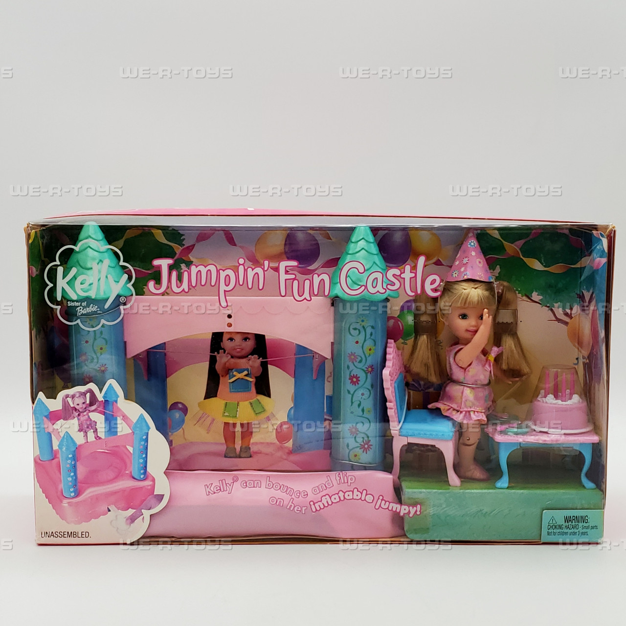 Kelly Sister of Barbie Jumpin' Fun Castle Doll & Play Set 2002