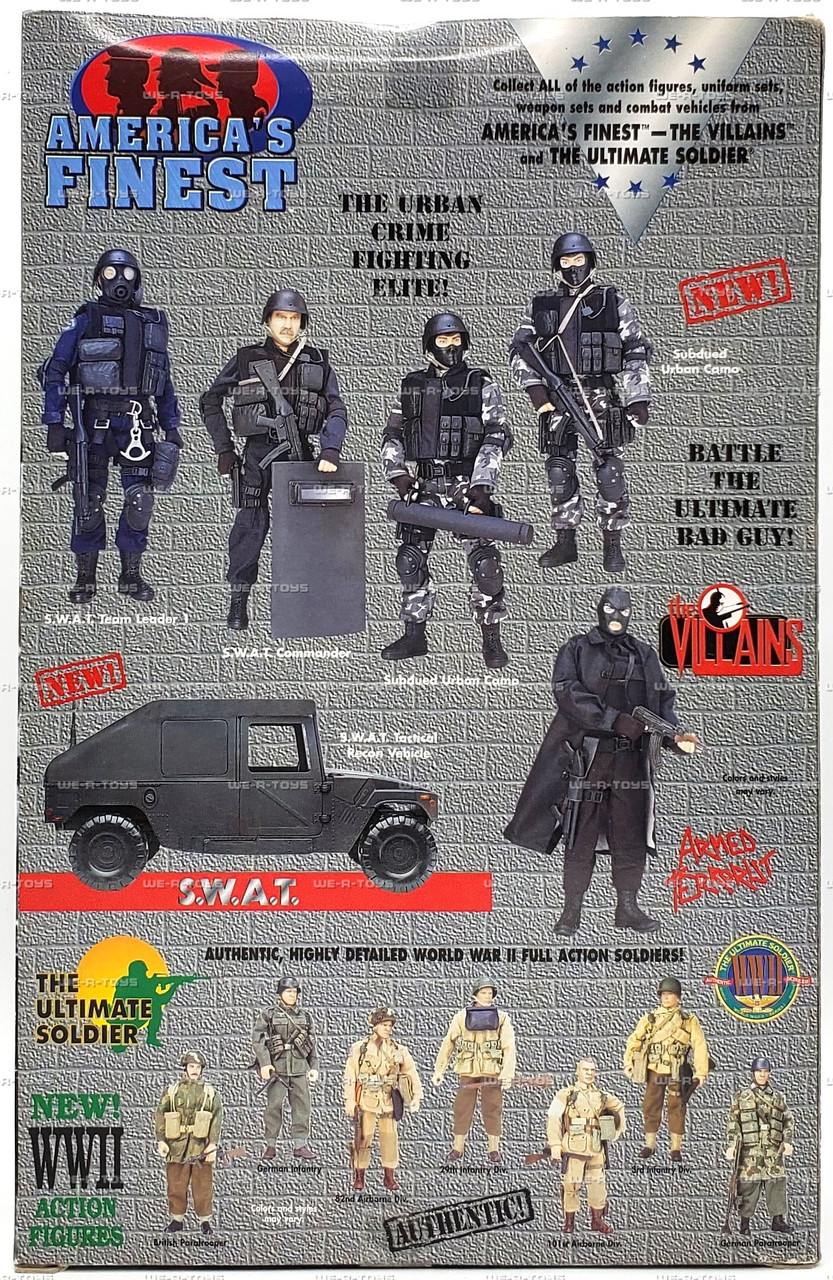 The Villains Armed Terrorist Action Figure 21st Century Toys 1999