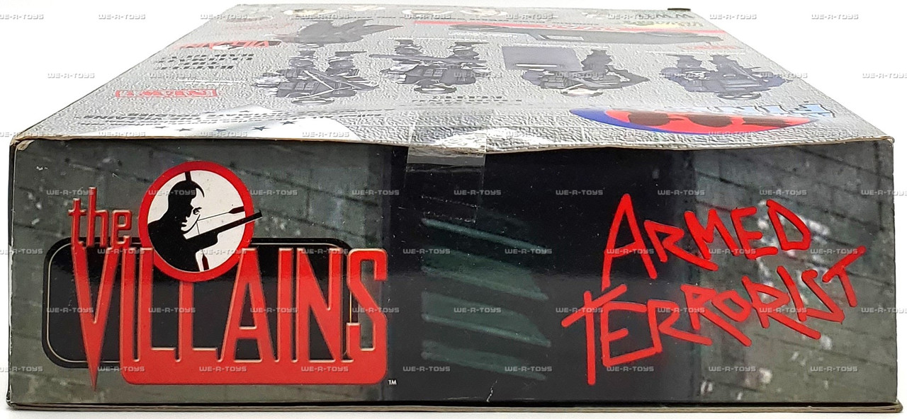 The Villains Armed Terrorist Action Figure 21st Century Toys 1999
