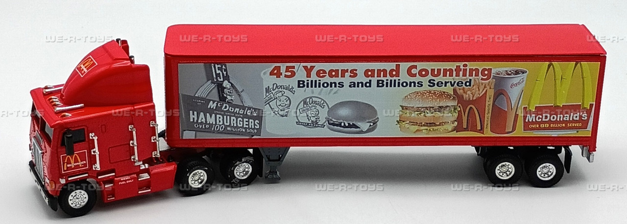 McDonald's 45th Anniversary Freightliner Tractor Trailer Vehicle