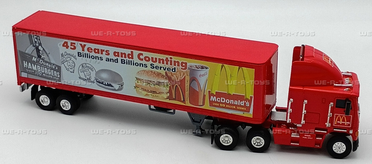 McDonald's 45th Anniversary Freightliner Tractor Trailer Vehicle