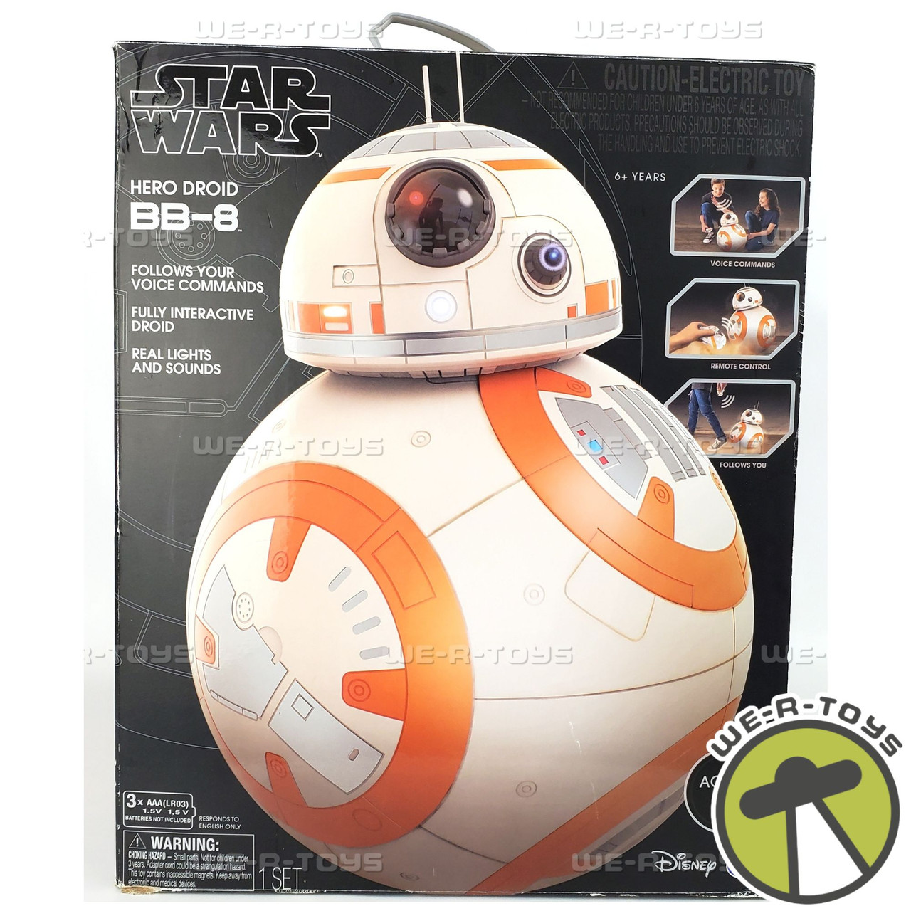 Star Wars Interactive Hero BB8 Talking Animated Droid with Remote
