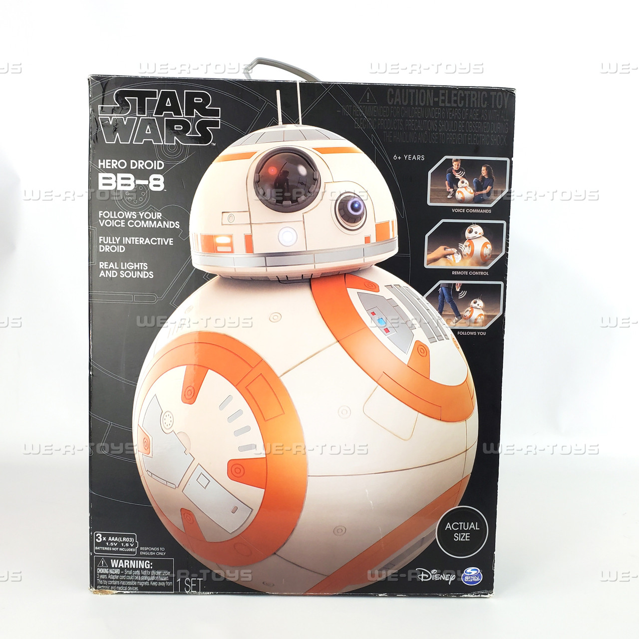 Star Wars Interactive Hero BB8 Talking Animated Droid with Remote
