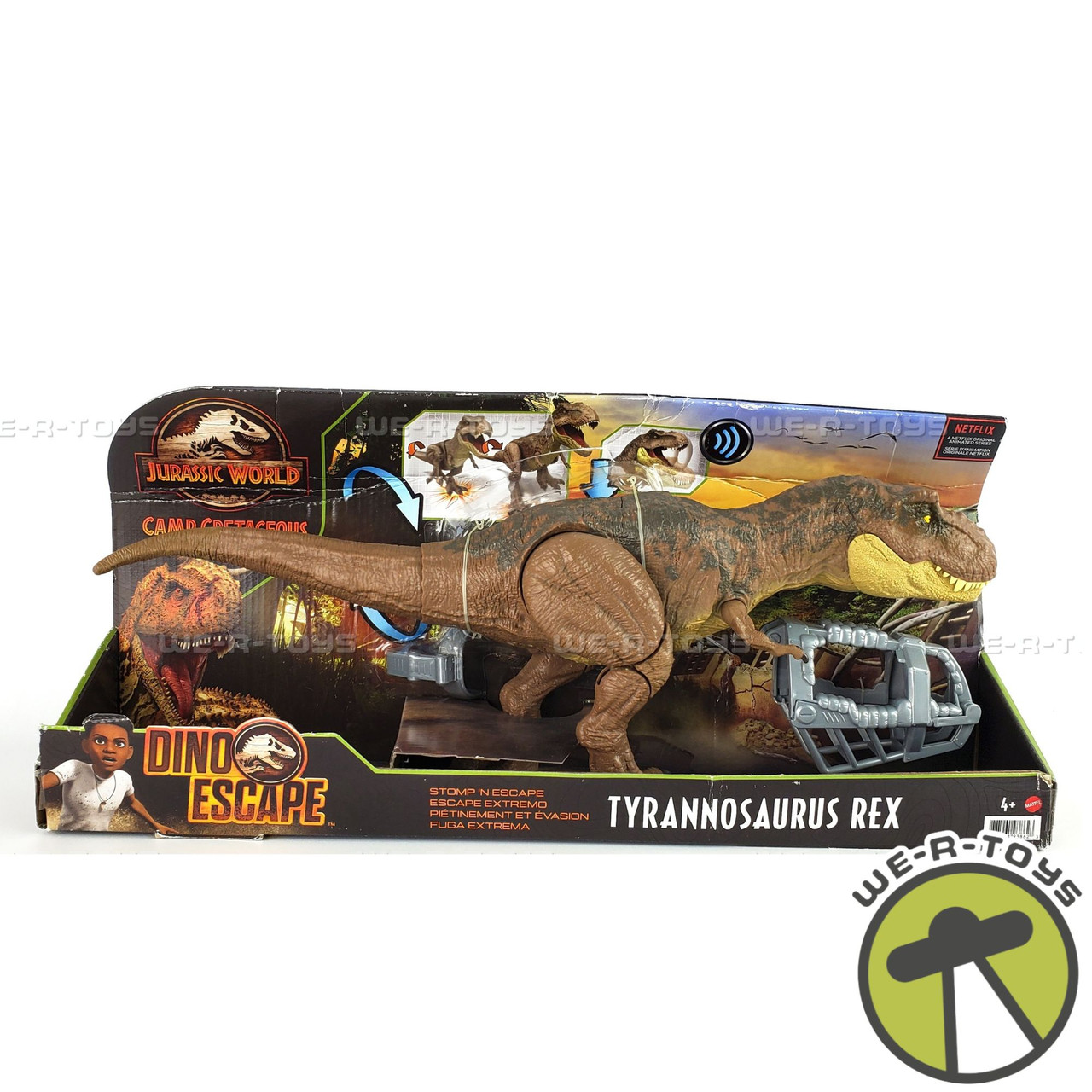 Jurassic World Dino Escape Camp Cretaceous Tyrannosaurus Rex Stomp