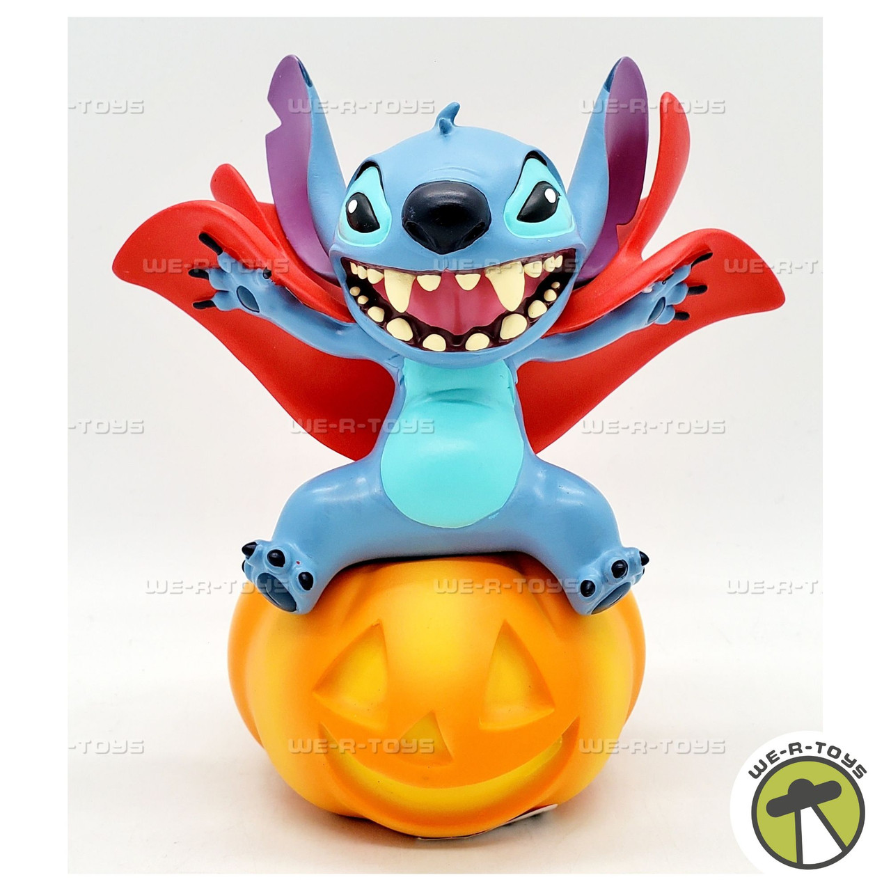 Disney Showcase Lilo and Stitch Halloween Stitch on Pumpkin