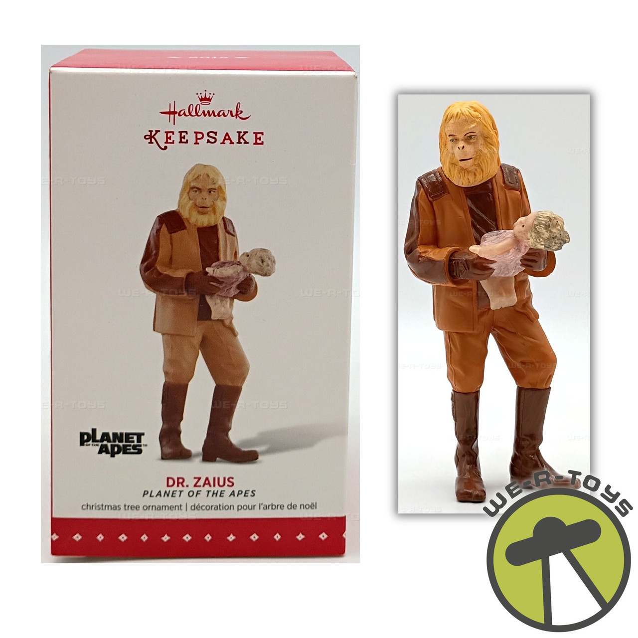 Hallmark Keepsakes 2015 Dr. Zaius Planet Of The Apes Christmas