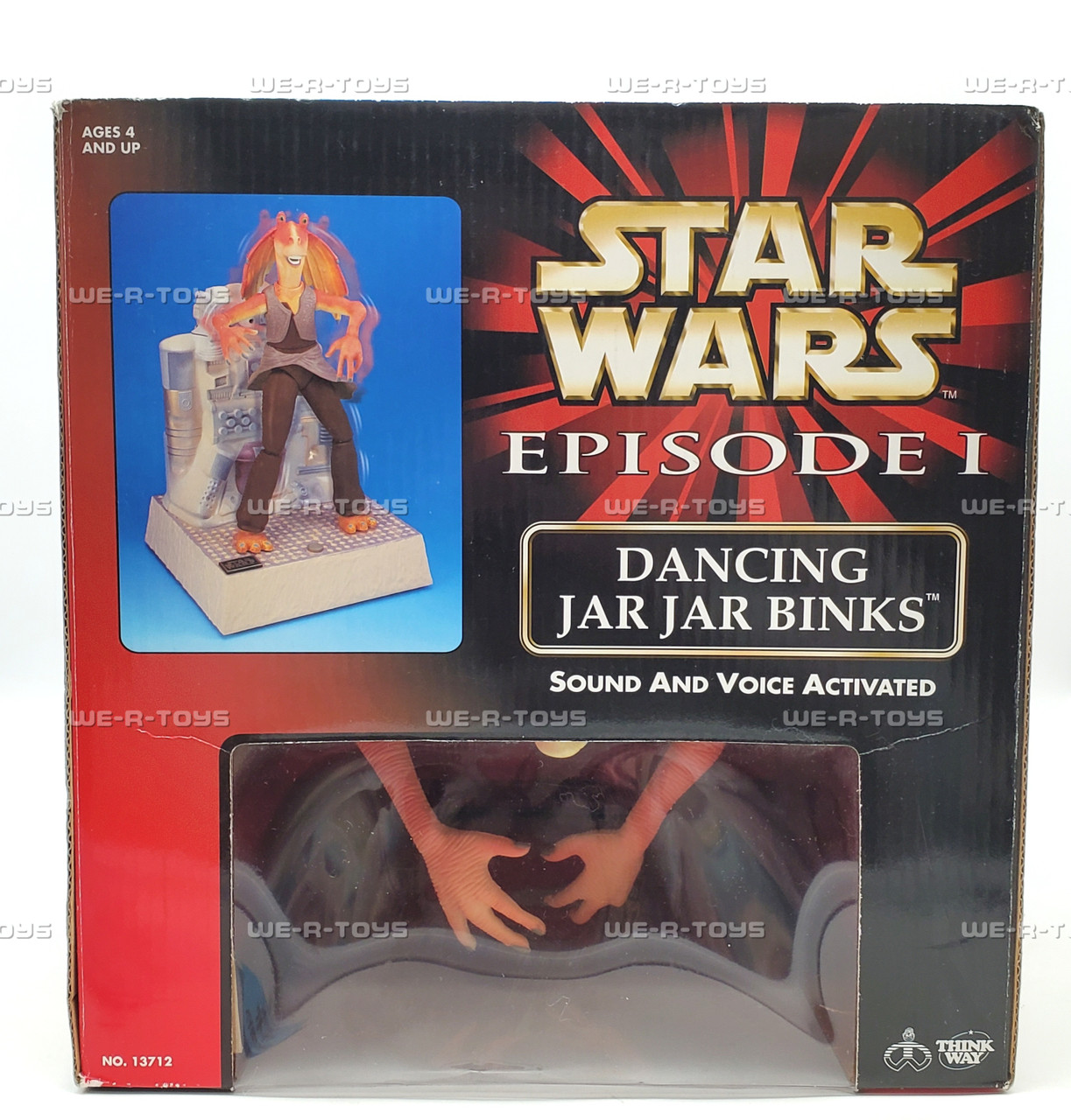 Star Wars Episode 1 Dancing Jar Jar Binks Electronic 12