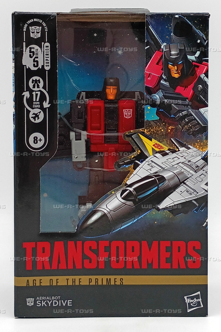 Transformers Age of the Primes Aerialbot Skydive Action Figure