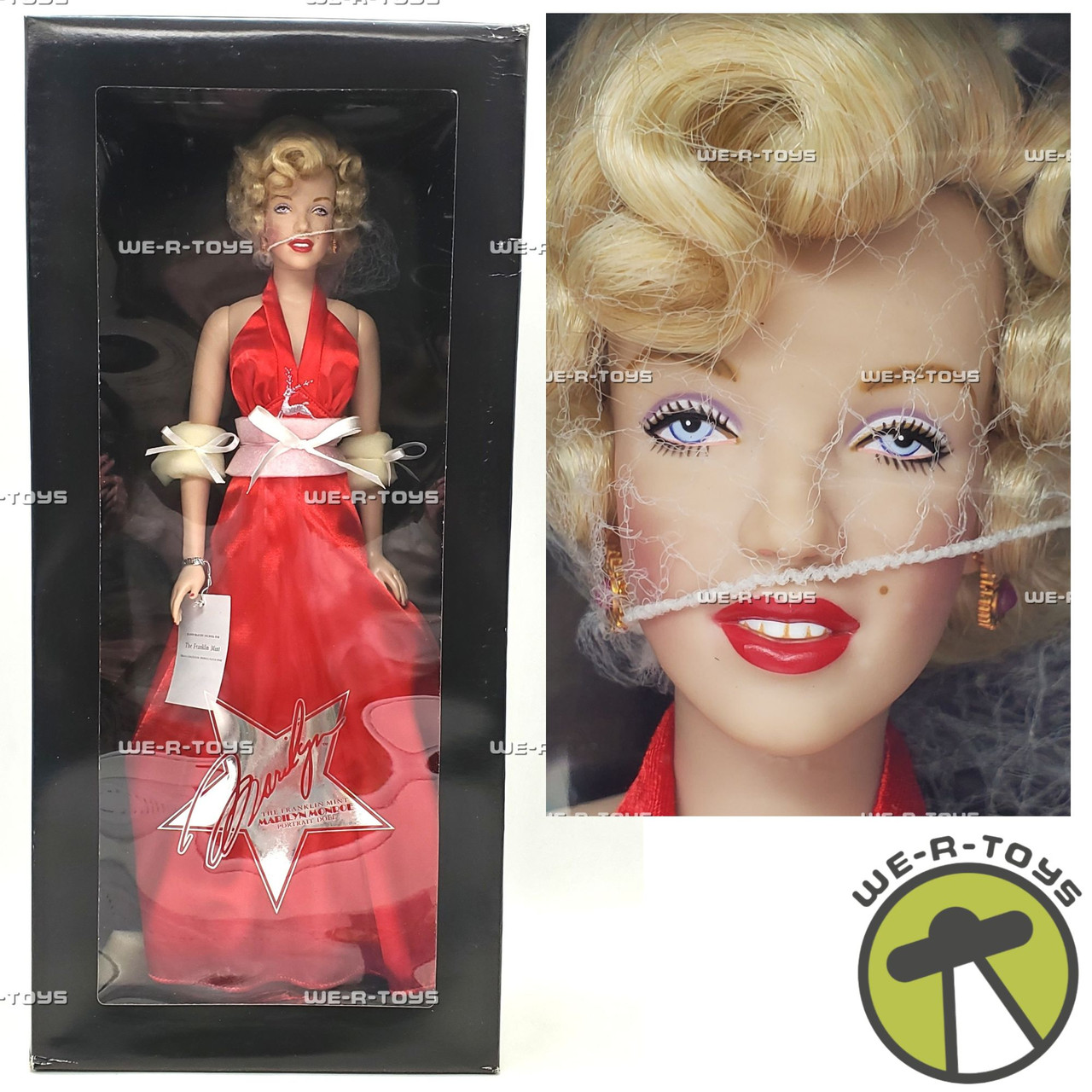 The Franklin Mint Marilyn Monroe Night Before Christmas Porcelain