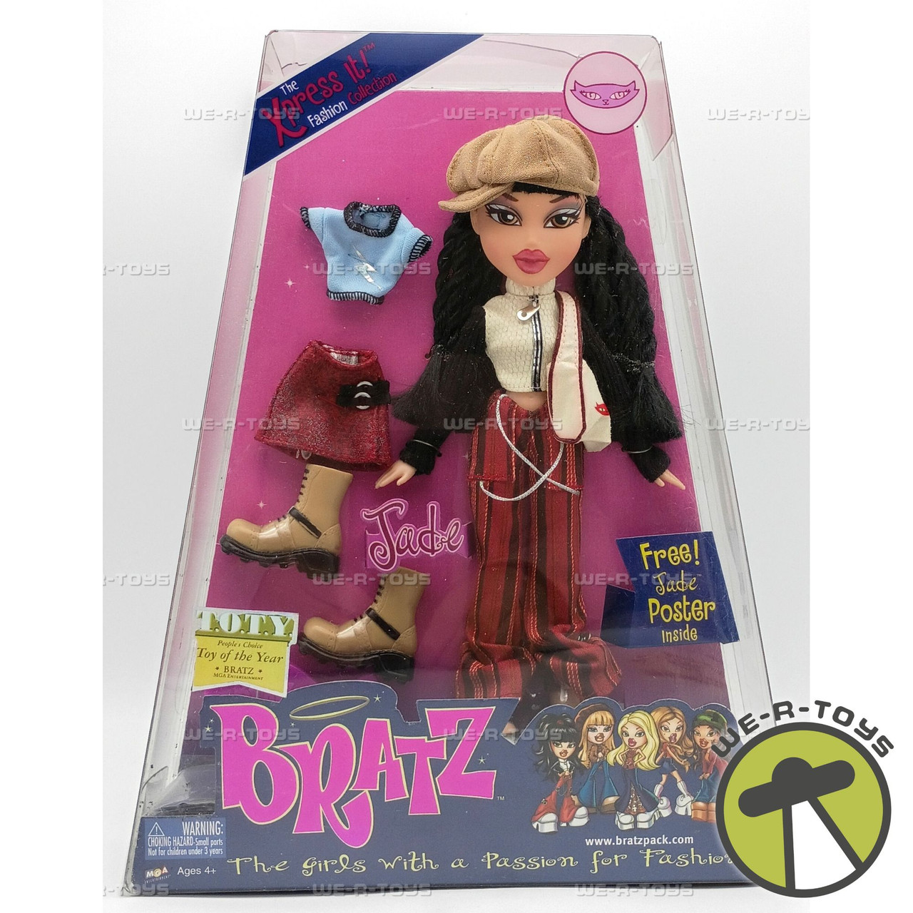 Jade Bratz The Xpress It! Fashion Collection Doll with Accessories