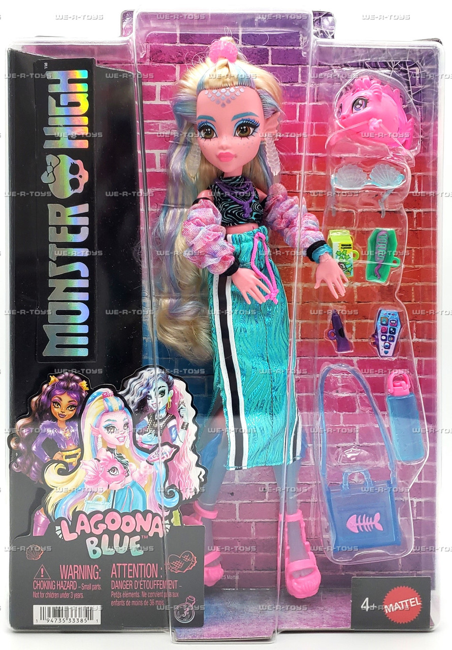 Monster High Lagoona Blue Doll with Neptuna and Accessories 2025