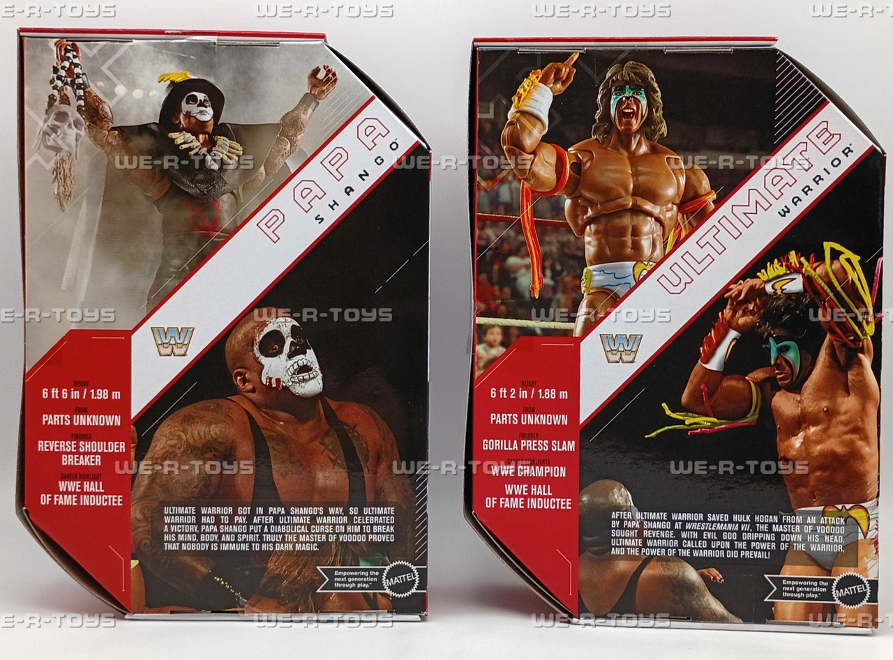 Ultimate Warrior & Papa Shango WWE Greatest Grudges '92 Action