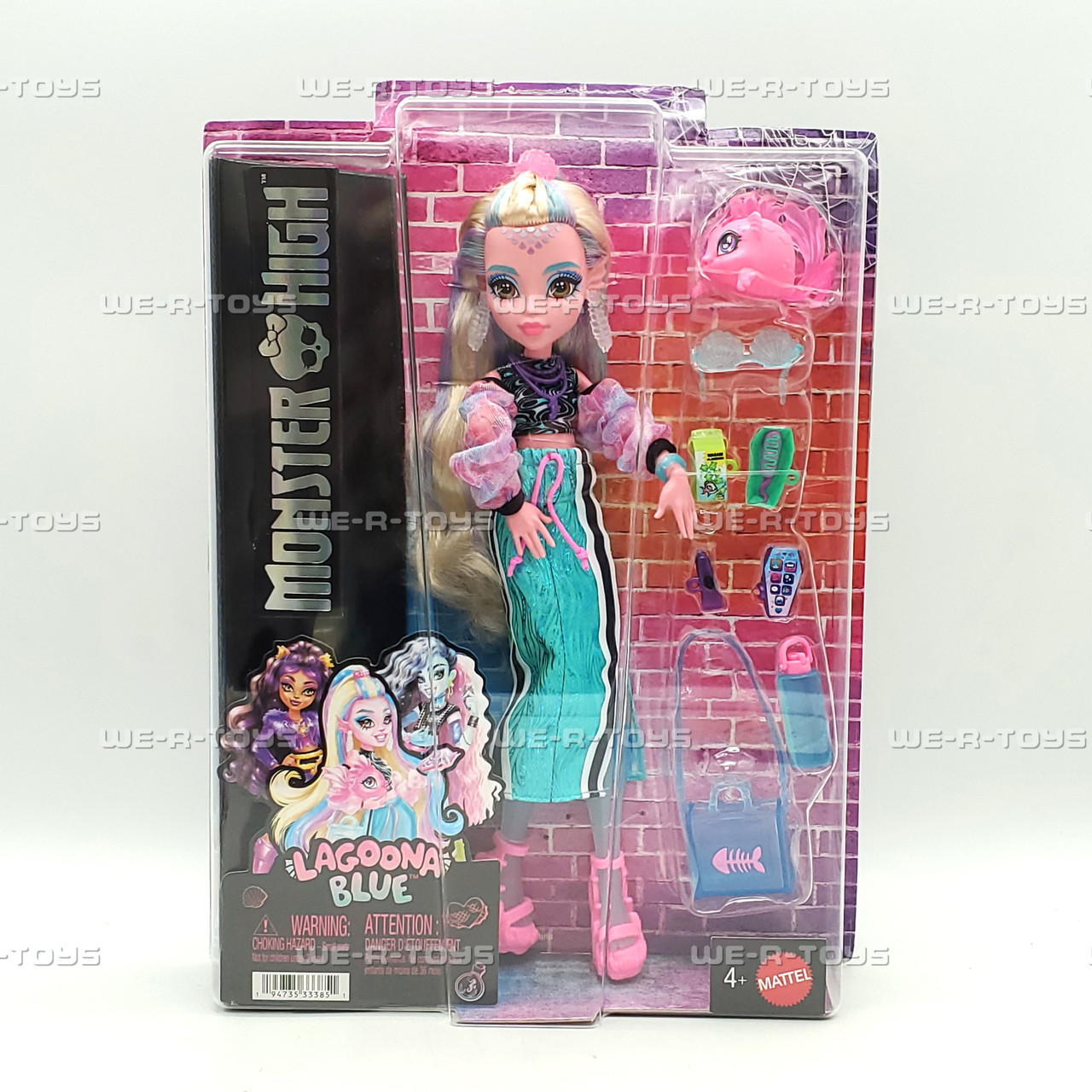 Monster High Lagoona Blue Doll with Neptuna and Accessories 2025