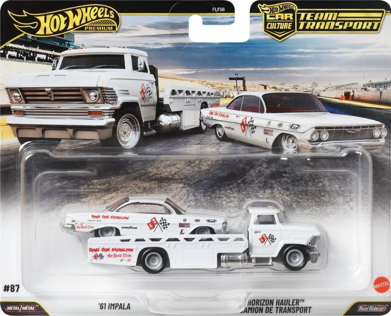 Hot Wheels Team Transport #87 '61 Impala & Horizon Hauler Die-Cast