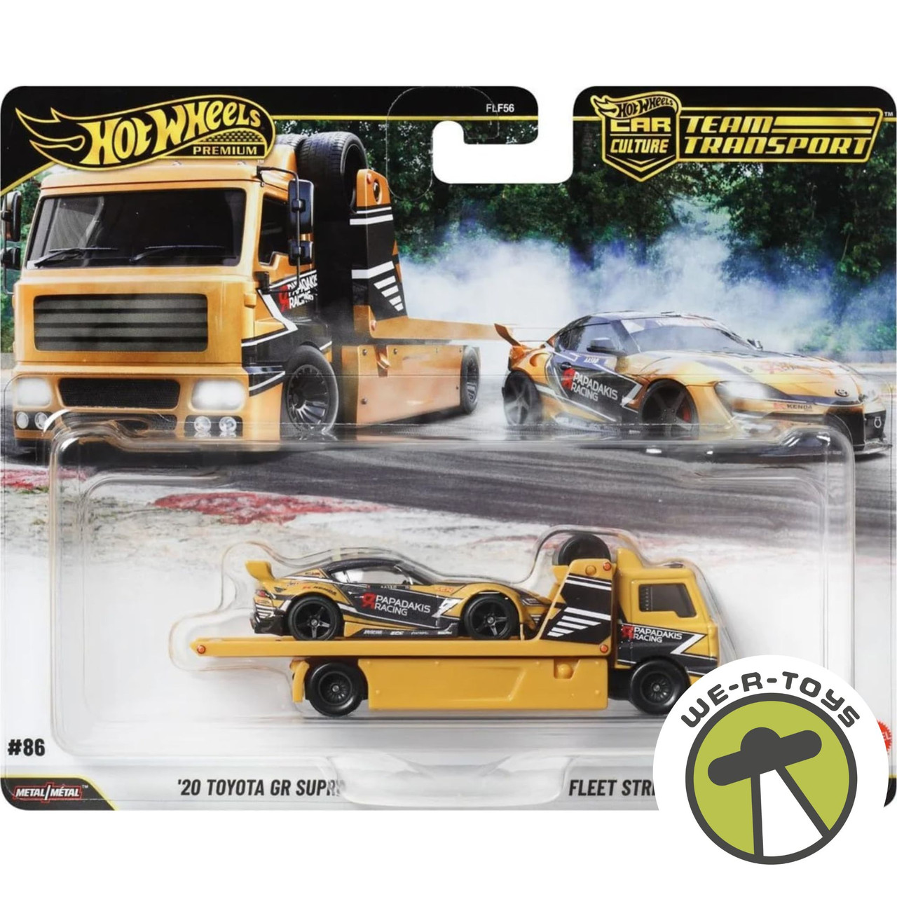 トヨタ ハイエース GR 86 GR スープラ ミニカーセット NEW 2026 HOT WHEELS TEAM TRANSPORT 20 Toyota GR Supra Fleet Street