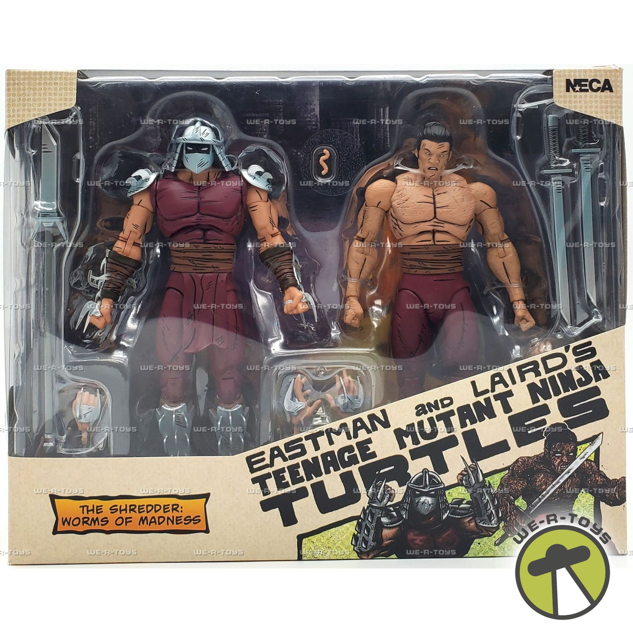 TMNT The Shredder: Worms of Madness Action Figure Eastman and