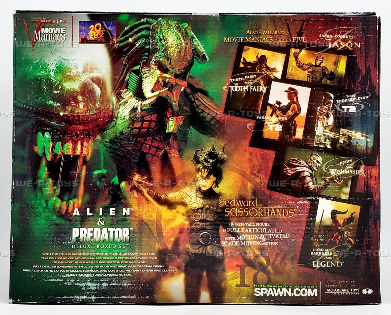 Movie Maniacs Series 5 Deluxe Alien & Predator Figure Set