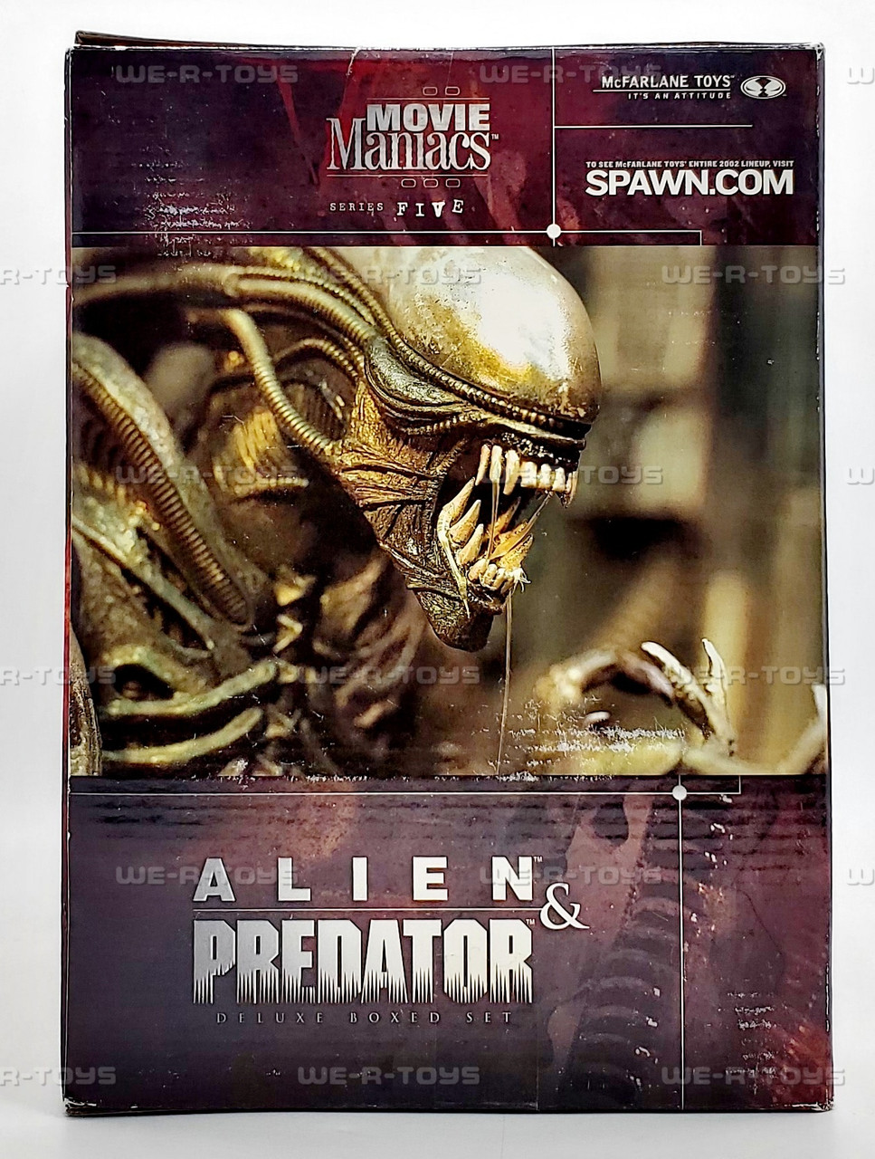 Movie Maniacs Series 5 Deluxe Alien & Predator Figure Set