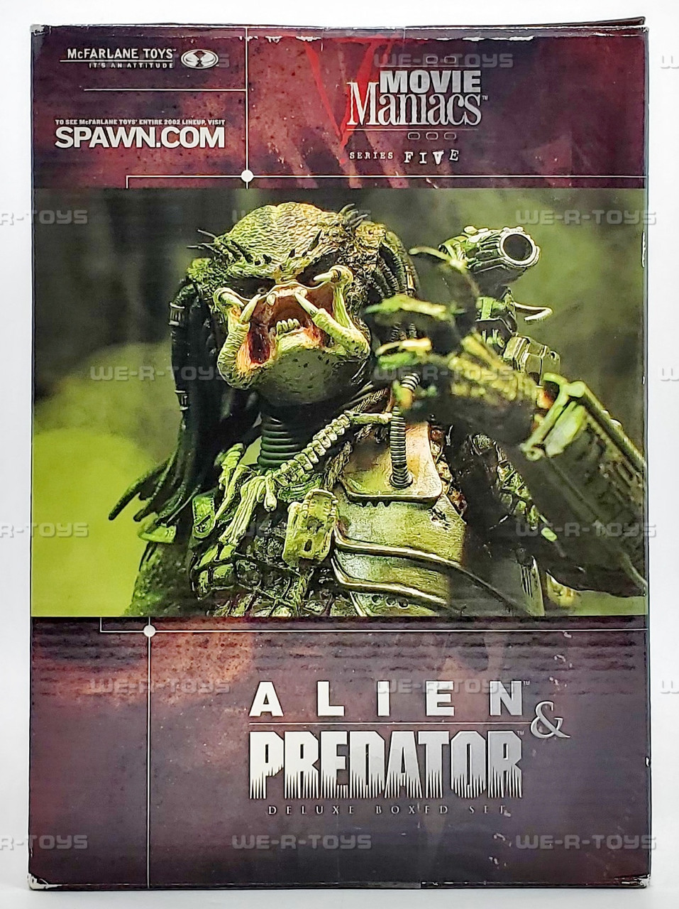 Movie Maniacs Series 5 Deluxe Alien & Predator Figure Set