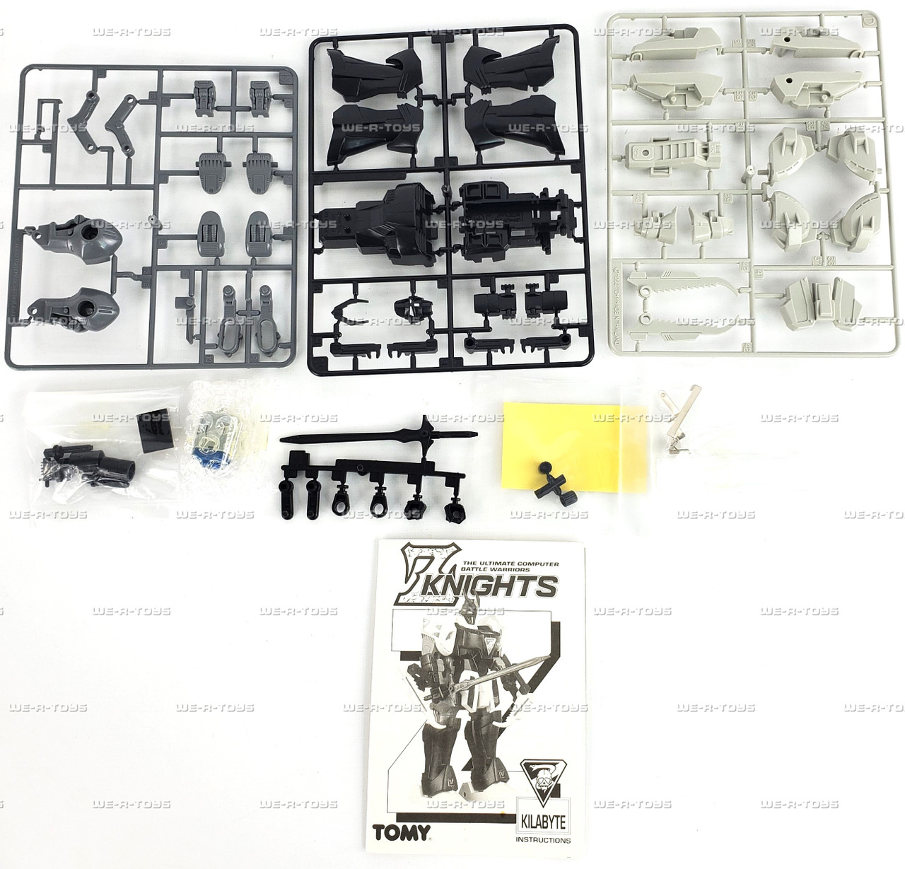 Knights セット Z Knights Kilabyte Size 2 Model Kit 1:72 Scale 2001 TOMY - We-R-Toys