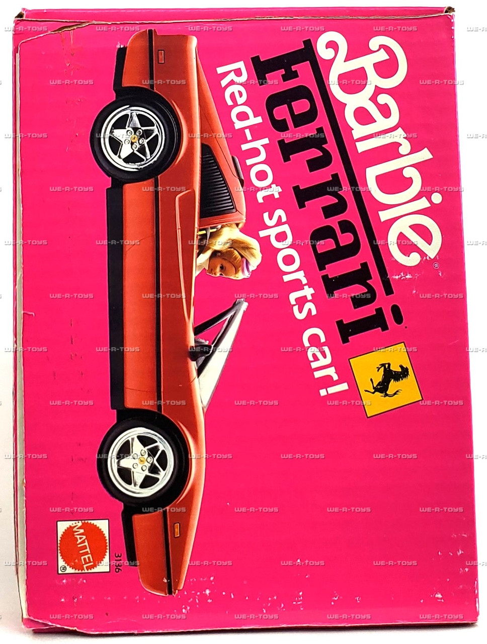 Barbie Ferrari Red-Hot Sports Car 1987 Mattel #3136 - We-R-Toys