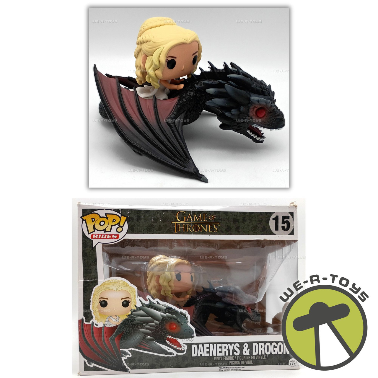 Daenerys and Drogon Funko POP! Rides Game of Thrones 15 Vinyl