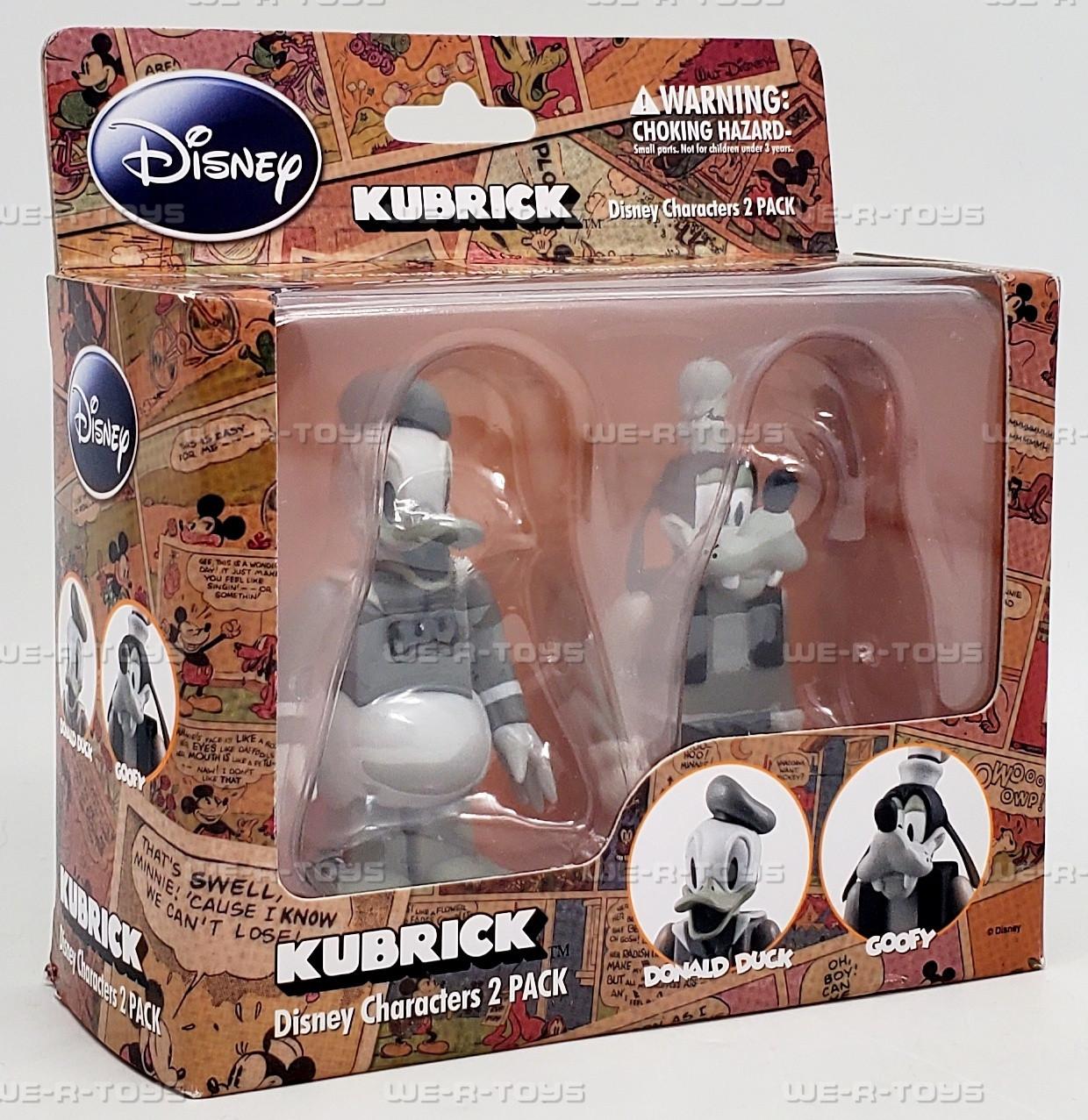 その他 KUBRICK Disney Characters Series 6 Donald Duck and Goofy Kubrick Disney Characters Two-Pack Medicom