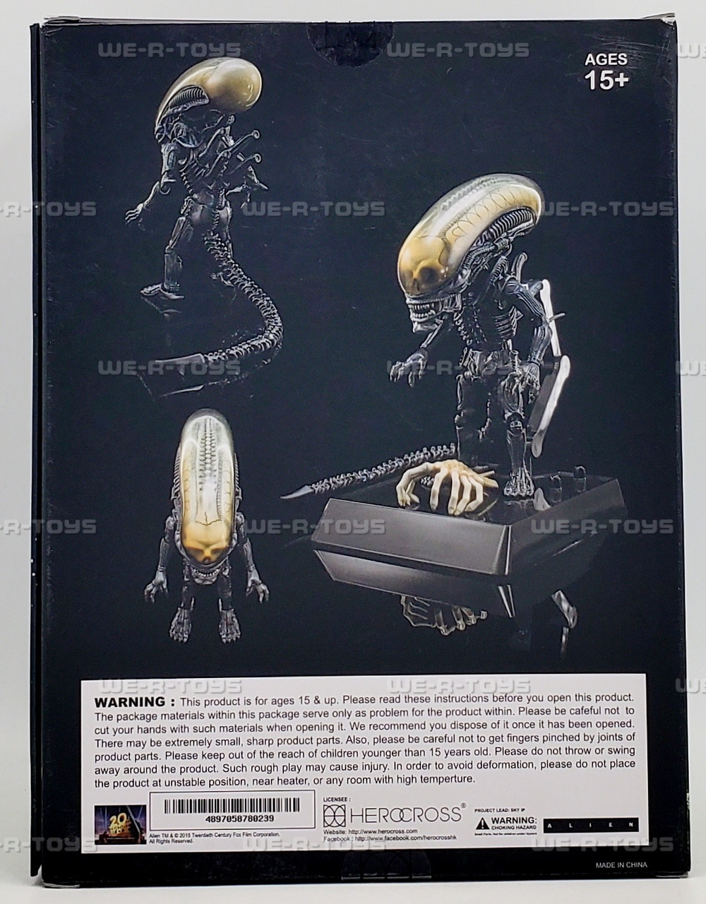 The Alien Hybrid Metal Figuration 023 Action Figure 2015 Herocross