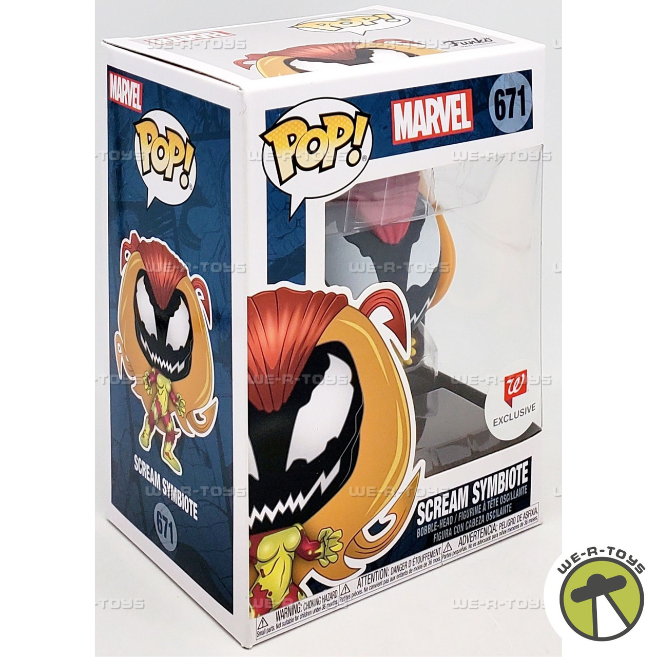 Funko POP Marvel Scream Symbiote 671 Vinyl Bobble Head Figure - We