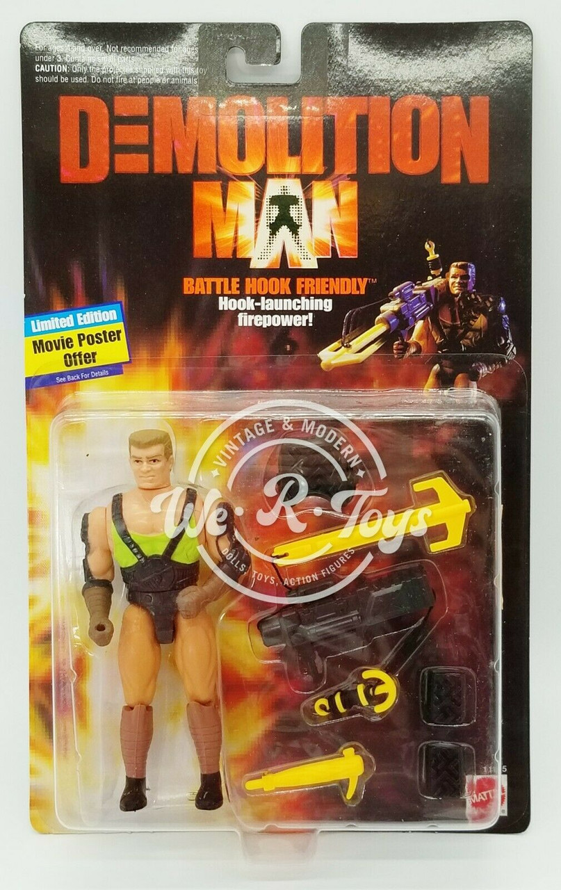 Denis Leary As Battle Hook Friendly Action Figure - Demolition Man: The Movie