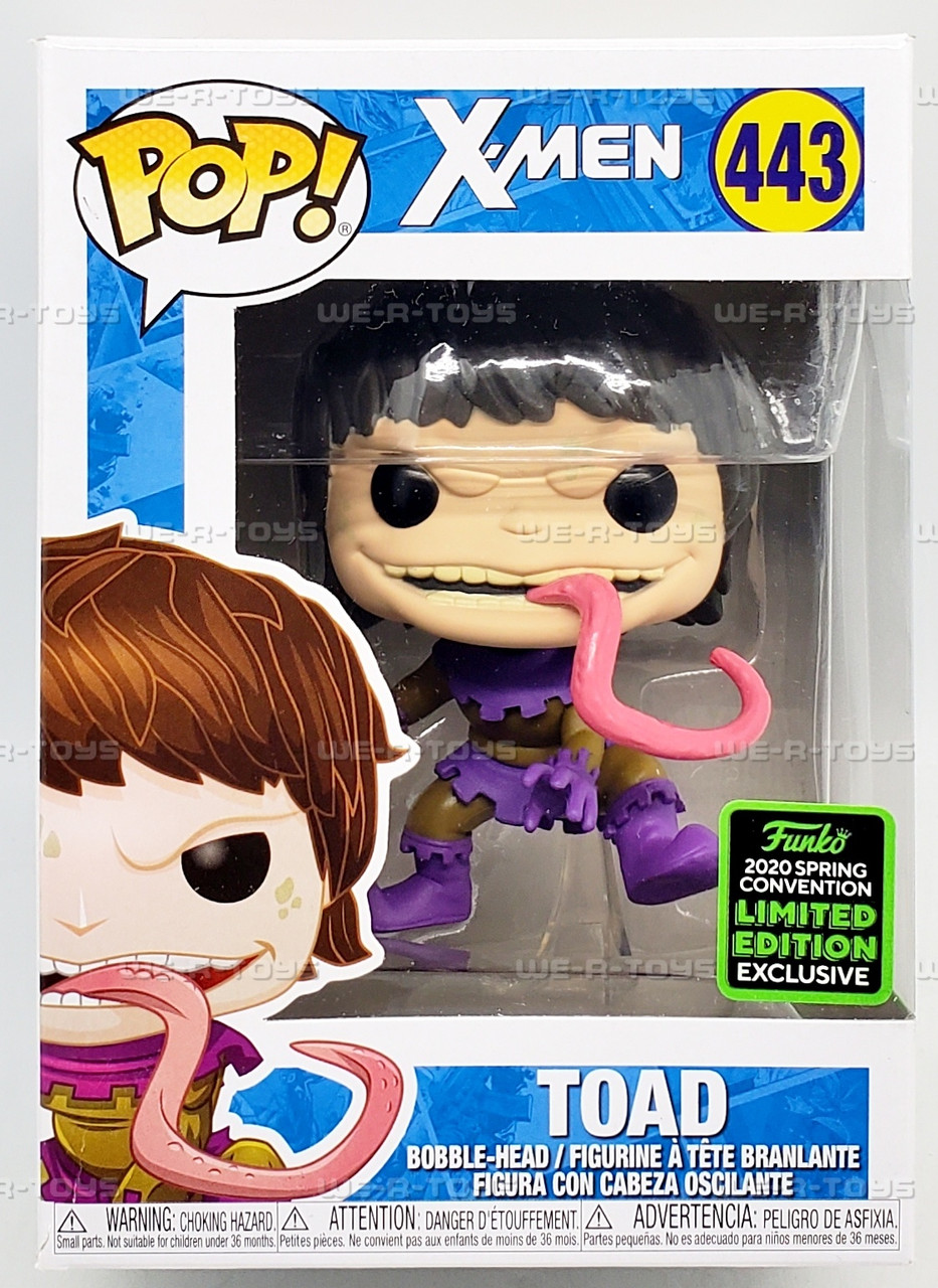 MARVEL POP まとめ売り Funko POP Marvel X-Men 443 Toad 2020 Spring Convention Bobble Head