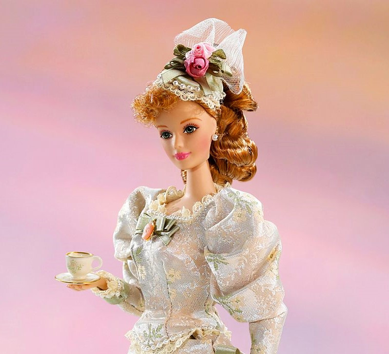 Mint Memories Barbie Doll Victorian Tea Porcelain Collection