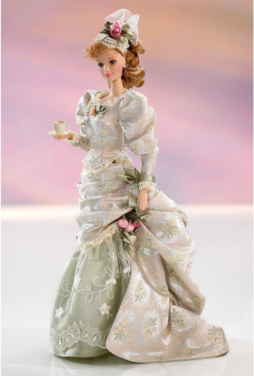 格安特売VICTORIAN TEA PORCELAIN COLLECTION『ORANGE PEKOE BARBIE DOLL 2000』オレンジペコーバービードール限定版 G42 シリーズコレクション