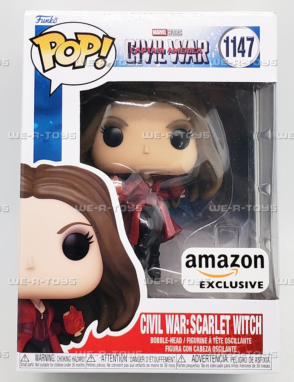 Funko POP Marvel Captain America Civil War Scarlet Witch 1147