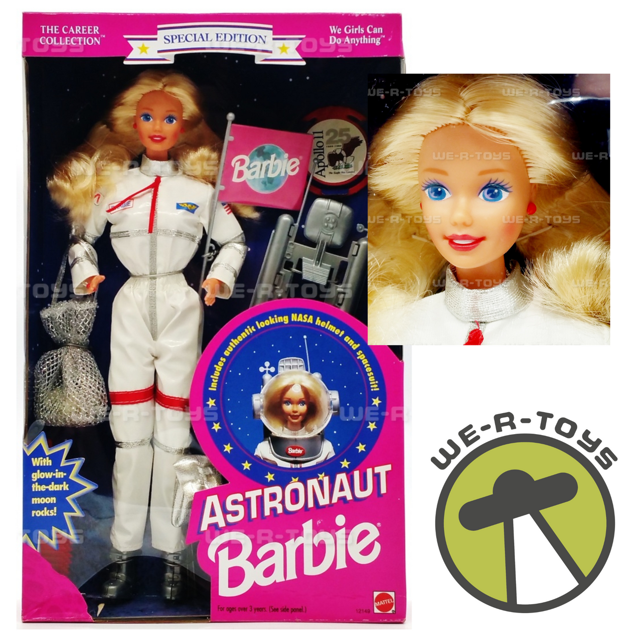 Astronaut Barbie Doll The Career Collection Special Edition 1994 Mattel no  12149
