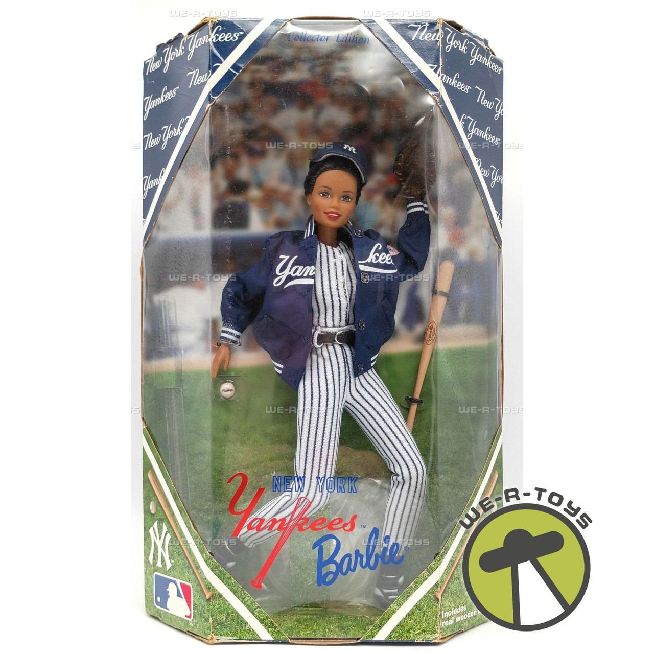 New York Yankees Barbie Collector Edition African American Doll