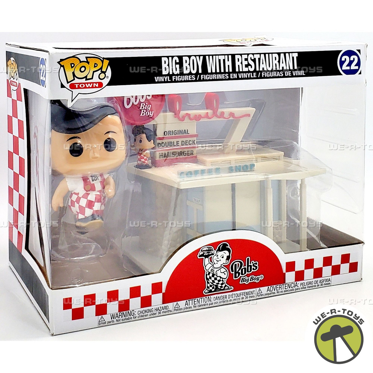 Funko POP Town Bob's Big Boy Restaurant with Big Boy 22 Vinyl