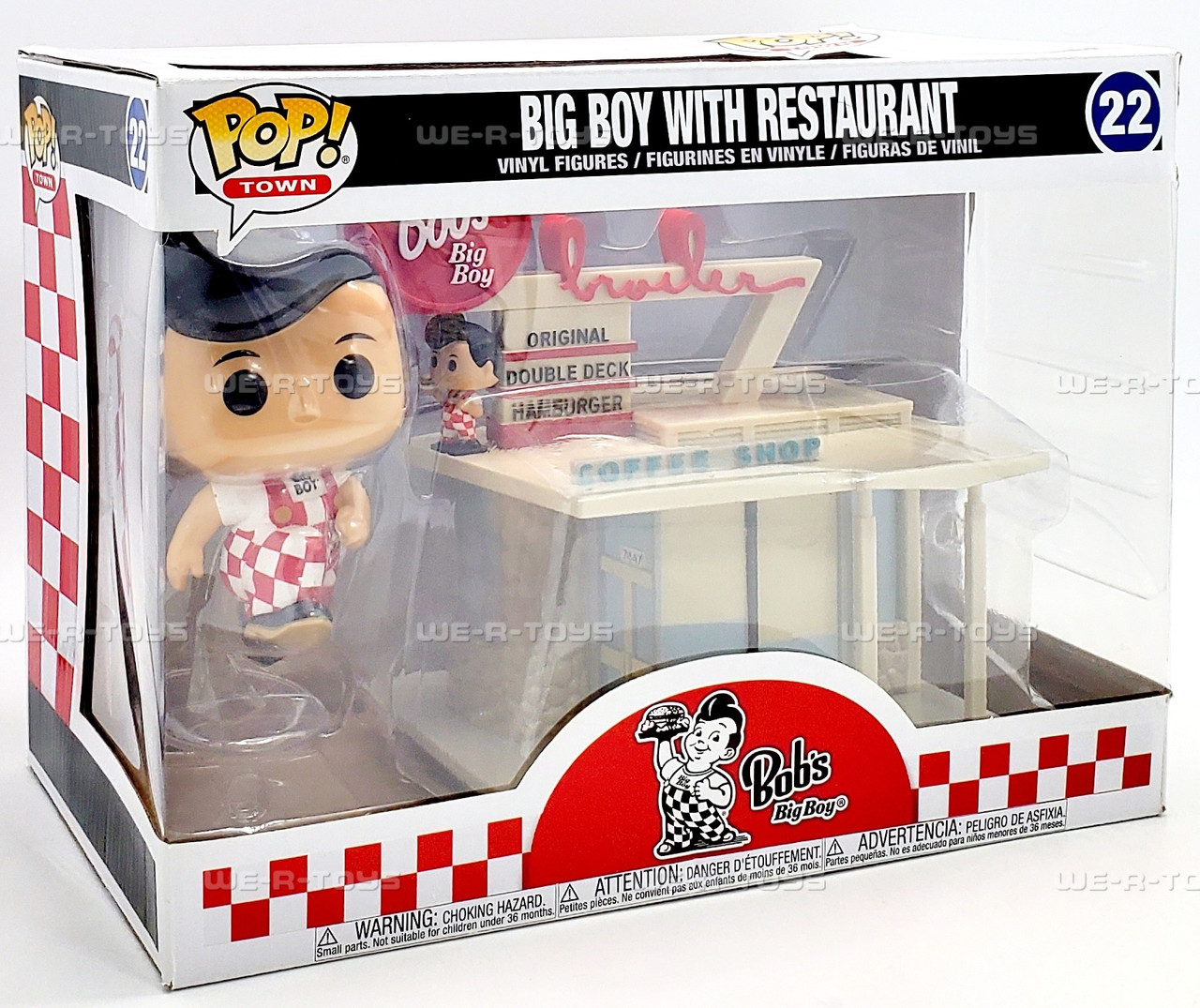 Funko POP Town Bob's Big Boy Restaurant with Big Boy 22 Vinyl