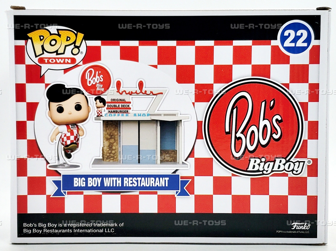 Funko POP Town Bob's Big Boy Restaurant with Big Boy 22 Vinyl