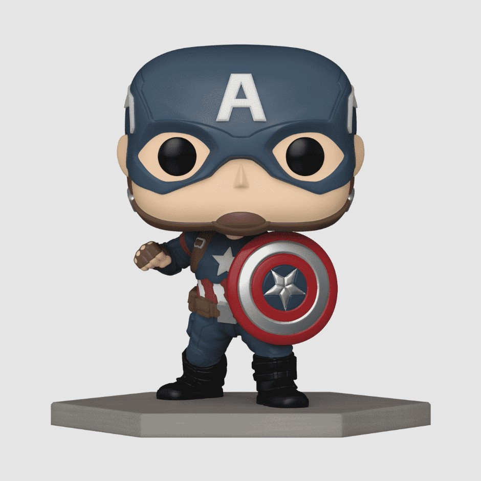 Funko POP Marvel Captain America Civil War Captain America 1200