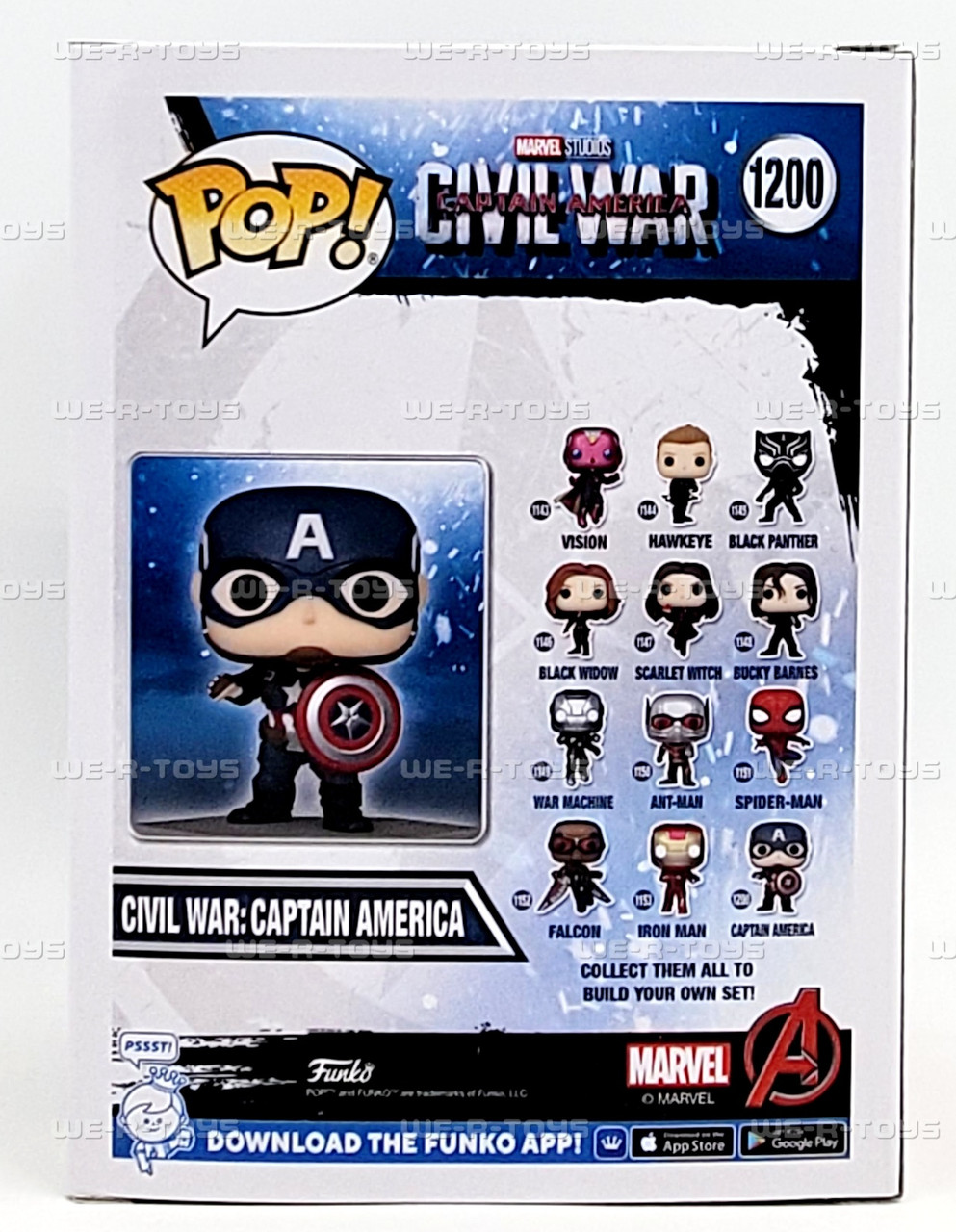 アメコミ Funko POP Marvel Captain America 1200 Funko POP Marvel Captain America Civil War Captain America 1200