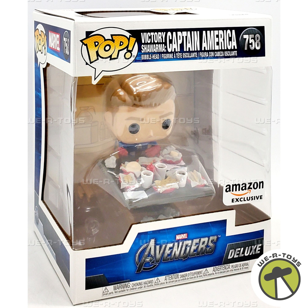 Funko POP Deluxe Marvel Avengers Victory Shawarma Captain America
